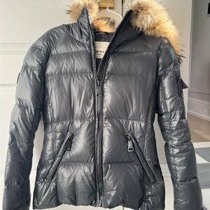 SAM. New York Blake Down Jacket with REAL Fur Trim Size M